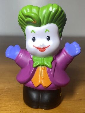Fisher Price Little People Joker Figure Toy Batman DC Comics